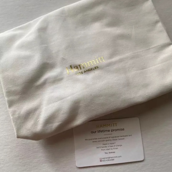 Hammitt Daniel Medium Pomodoro Red Leather Crossbody Handbag Purse New - Picture 6 of 7